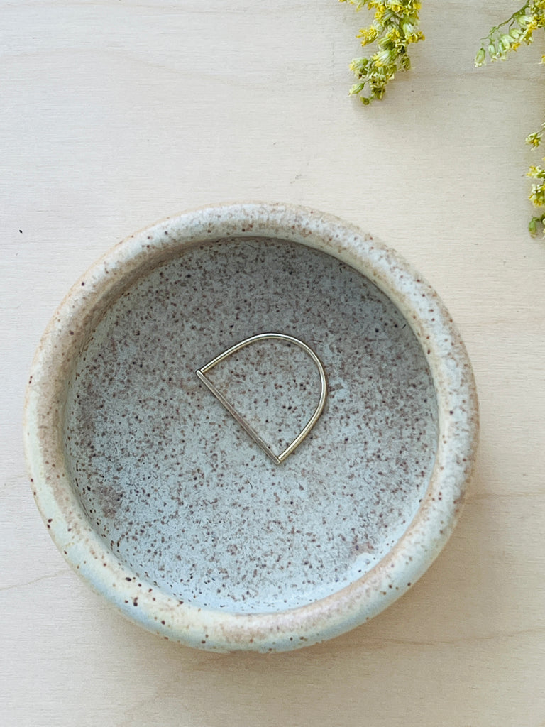 Stoneware Jewelry Dish